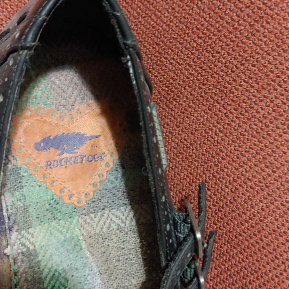 Vintage MaryJane flats, little heal - Picture 3 of 6